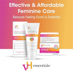 Portable 32 count pack of vH Essentials feminine wipes for daily freshness