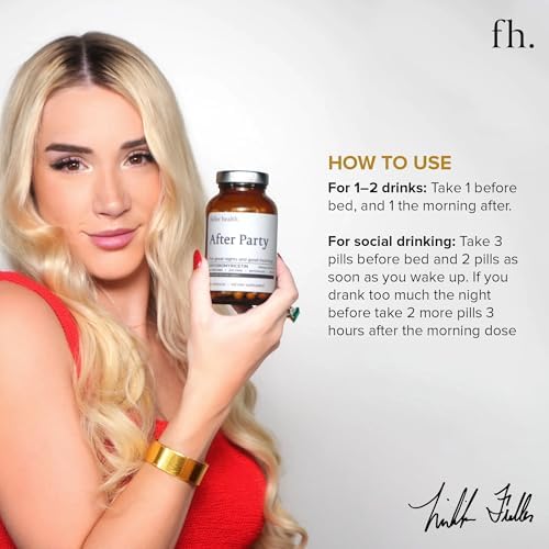 Fuller Health After Party 120 count bottles arranged to show the premium packaging for post party wellness