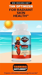 Nutritional label and ingredient breakdown of the swedish diet skin supplement