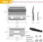 OwnLifeYF clipper blade set components with assembly screws