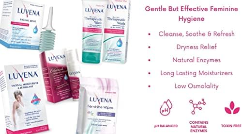 Luvena prebiotic enzyme formula for feminine health and comfort