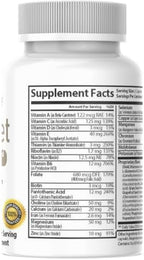 Herbal Extreme Focuset 90 capsules packaging showing ingredients like DMAE and GABA