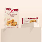 Atkins Peanut Butter Granola High Protein Bar, High Fiber Snack , 16g Protein, 1g Sugar, 4g Net Carb, Protein Snack, 12 Count - Image 7