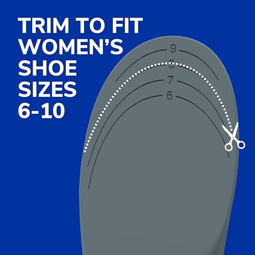 Premium shock absorbing heel cup close up on Dr. Scholl's orthopedic inserts