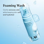 Lactomedi pH-balanced foaming wash for sensitive skin relief