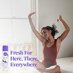 Authentic USA imported FDS deodorant spray bottles in a pack of three.
