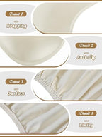 Top view of Ebanku nail arm rest covers for salon use