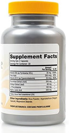 Callumae dietary supplement for white spots showing ingredient label details