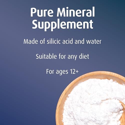 Close up of Hubner Silicea gel packaging and benefits