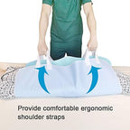 Agooliiu bed pad being used for patient transfer on hospital bed