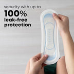 Individual wrapped U by Kotex ultra thin pads for heavy flow discretion