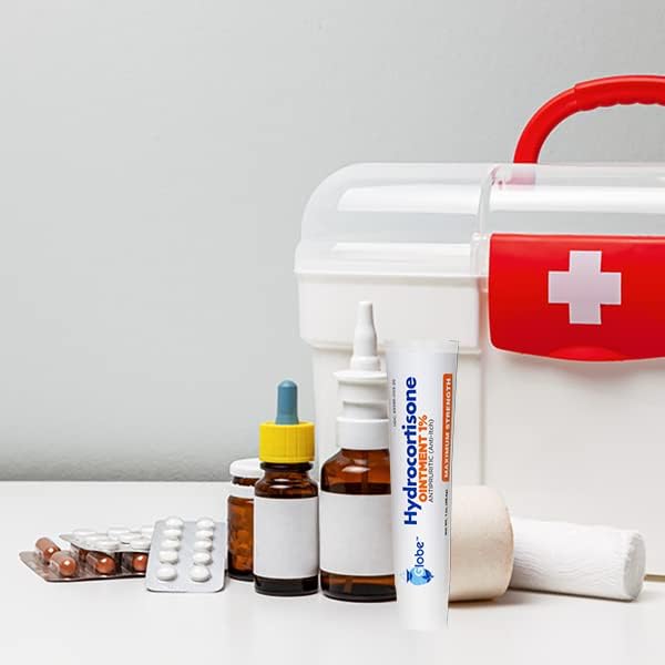Back of Globe hydrocortisone tube showing drug facts and ingredients