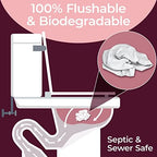 Alcohol free and fragrance free feminine hygiene wipes bulk pack