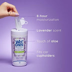 Wet Ones Antibacterial Hand Wipes, Lavender Wipes | Antibacterial Wipes, Moisturizing Wipes | 40 ct. Canister - Image 3
