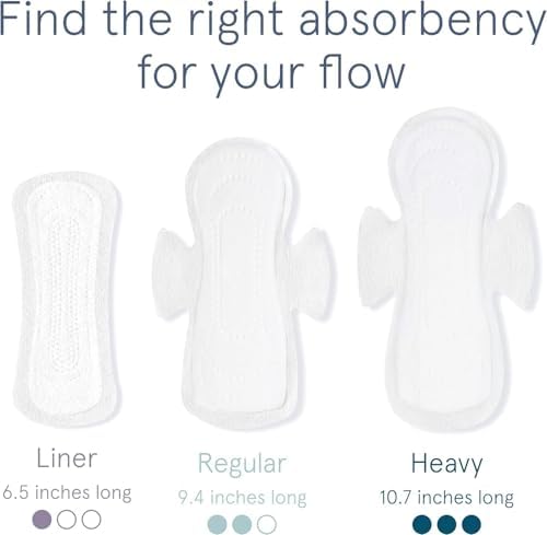 Side view of LOLA organic cotton pads packaging showing ingredients list