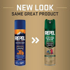 Repel Permethrin aerosol spray insect repellent for outdoor gear protection