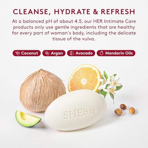 French-milled non-soap intimate cleanser for sensitive skin