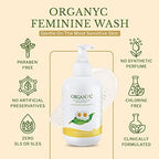 Organyc intimate wash 2 pack bundle for sensitive skin hygiene