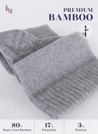 Side profile of grey Hugh Ugoli ankle socks highlighting breathable mesh texture.