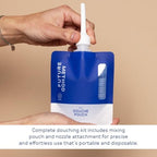 Future Method intimate wash kit with nozzle and mixing pouch details