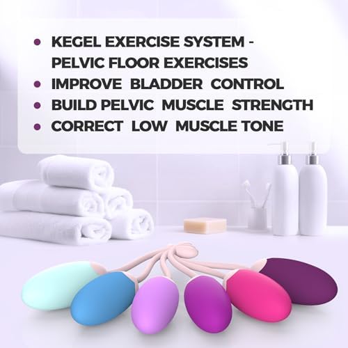 Fenhua pelvic floor training kit with silicone weights