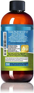NutriNoche Colloidal Gold vegan gluten-free supplement bottle