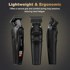 Ciwellu body and beard trimmer kit including cleaning brush and accessories for men premium grooming