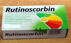 Full product presentation of imported Rutinoscorbin tablets for Indian daily health routines