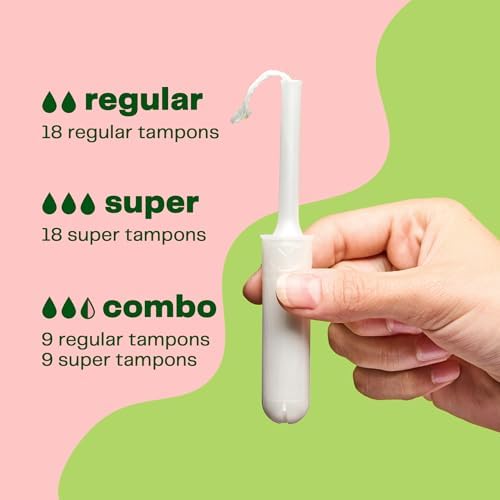 Eco-friendly feminine hygiene tampons with sustainable packaging