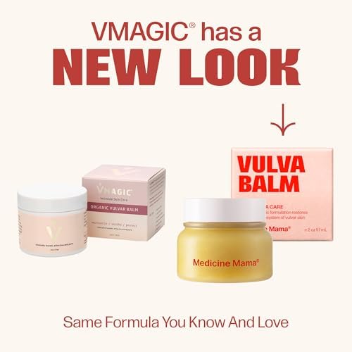 Vmagic hormone-free vaginal moisturizer for feminine dryness relief.