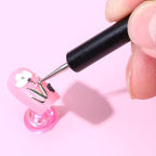 Nail art dotting tool tips for precise nail design