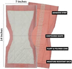 Vakly postpartum pads forty count packaging details for new mothers