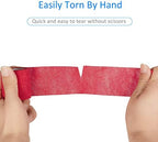Breathable non-woven athletic tape showing hand-tear feature.