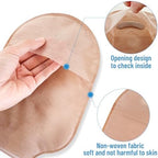 Heagimed Jenshhch adult ostomy care supplies set including measuring card and instruction manual