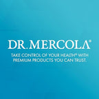 Authentic packaging safety seal view of Dr. Mercola thirty count healthy skin dietary supplement.