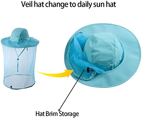 HunterBee head net hat showing breathable polyester mesh fabric