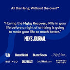 Flyby daily wellness and after party recovery supplement vegetarian capsules.