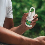 Para'Kito mosquito wristband worn on arm outdoors