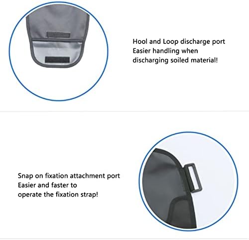 Detailed view of the waterproof Oxford cloth material used in the Yosoo ostomy support belt.