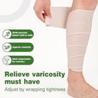 Close up of skin friendly cotton fabric on Azen premium bandage wrap.