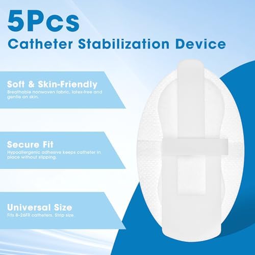 External Condom Catheters for Elderly Men Age 80, 20 Soft Latex, 5 Catheter Stabilization Device, 4000mL Overnight Catheter Bags x 1, 1000mL Urinary Leg Bags x 2, 2 Roll Tapes Set for Incontinence Men - Image 7