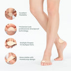 Welnove blister bandages applied to heel for friction protection