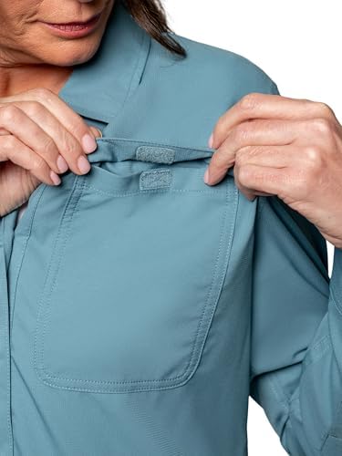 Insect Shield Women's shirt sleeve detail with roll-up tab