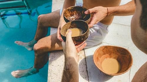 Wakacon kava root powder pouch displaying organic island sourcing information