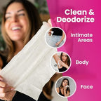 Super Fresh Lady Parts Jasmine and Rose scented wipes for women