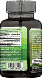 Emerald Labs plant sourced Vitamin C dietary supplement supplement facts panel
