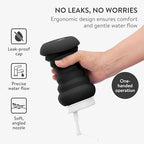 Cynpel foldable bidet kit including travel pouch and accessories