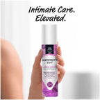 Clinical strength feminine freshening spray with Vitamin E for sensitive skin protection