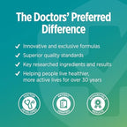 Doctors' Preferred OcuGold clinical grade eye vitamin back label