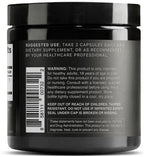 Toniiq Ultra High Purity Resveratrol capsules nutritional facts
